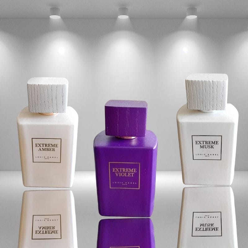  Mix layering Louis Varel Extreme Violet, Amber e Musk: l